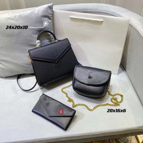 Moda Women Designer Bag Luxury 2023 Bolsa de ombro Crossbody Bolet Saco de couro de bolsa de couro tr￪s modelos para senhora