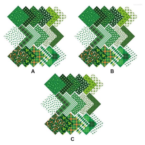 Papéis de parede Padrão de pano diy shamrock padrão espessado design scrapbook adesivos estacionários acessórios domésticos 0 25 25m