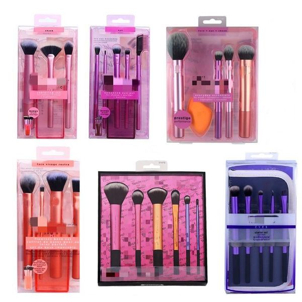 Pincéis de maquiagem kit brochas de maquillaje pinceaux maquillage pó pincel de fundação