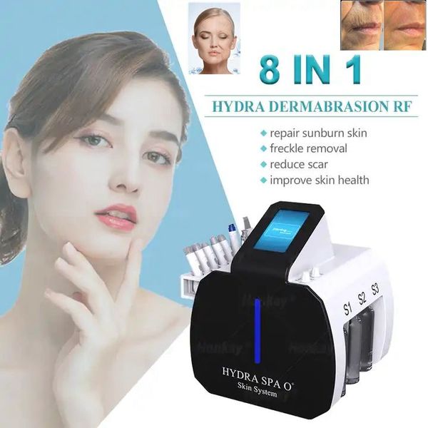 Многофункциональное косметическое оборудование 8 в 1 фракционная RF Hydra Dermabrasion Microdermabrasion Deep Cleansing Body и Code Care Care Care Maringal Machine