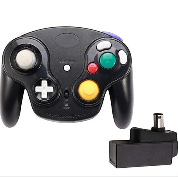 2.4G Kablosuz Oyun Denetleyicisi Gamepad Nintendo GameCube için Joystick NGC Wii için Perakende Paketleme Dropshipping