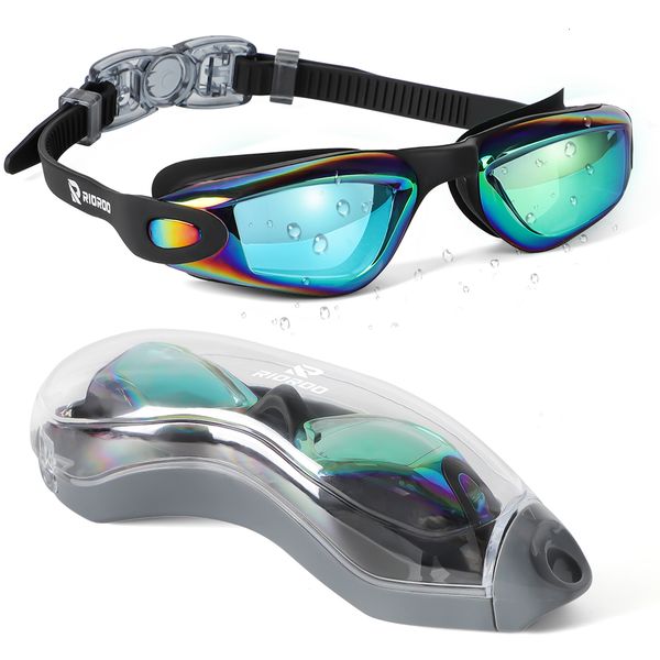 gözlük çocuklar yüzme gözlükleri profesyonel anti-fog/uv koruma 3-14 yıl için sızıntı hediye kasası kızlar yüzme gözlükleri 230215