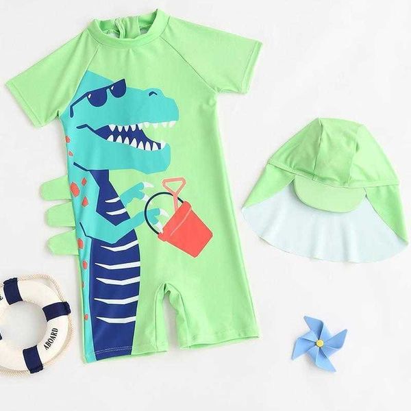 Summer Swimsuit Girls Boxer Childrens Two pezzi Cute One Piece Bikini Swimming