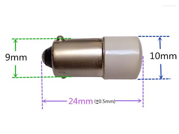 5 Stück BA9S Anzeigelampenschalter Elektrisches Instrument 6,3 V 12 V 24 V 36 V LED 110 V 220 V 380 V