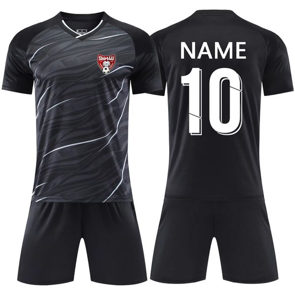 T-shirt da esterno Personalizzabili Maglia da calcio per bambini Abbigliamento Personalizzato Set corto per ragazzi Ragazzo Ragazza Uniforme da allenamento Nome Numero 230215