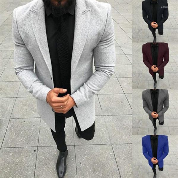 Herrenanzüge 2023 Einfarbig Herren Designer Mode getäfelte gerade Blazer Casual zweiteilige Mann Anzug Kostüm Homm (Jacke Hosen)