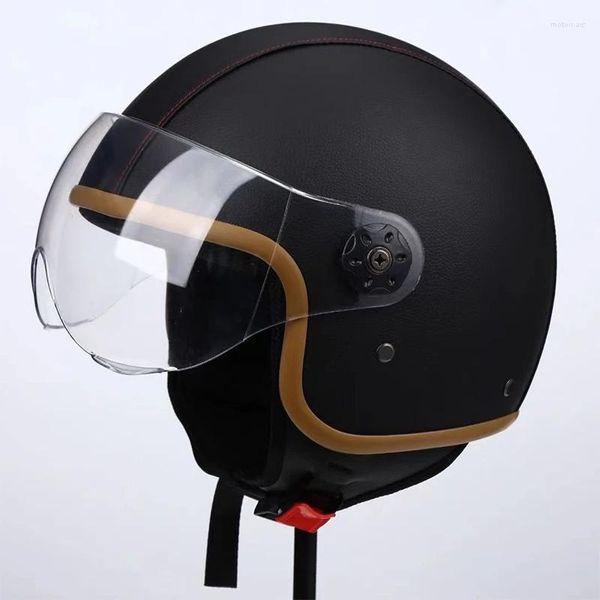 Caschi da moto Wener Casco per veicoli elettrici Inverno Uomo e donna Protezione solare Sicurezza Batteria Auto Quattro stagioni universale