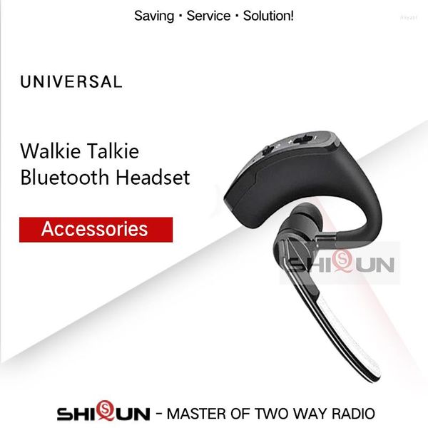 Walkie Talkie Wireless Bluetooth fone de ouvido para Motorola Baofeng UV-5R UV-82 Acessórios para fones de ouvido