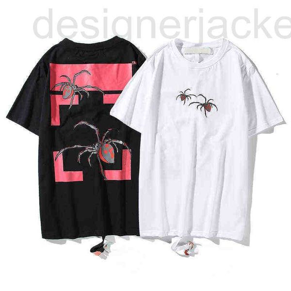 Camisetas de camisetas masculinas camiseta de aranha para homens masculino Tees soltas Top Moda Pinturas cruzadas Arrow Tshirts XD53