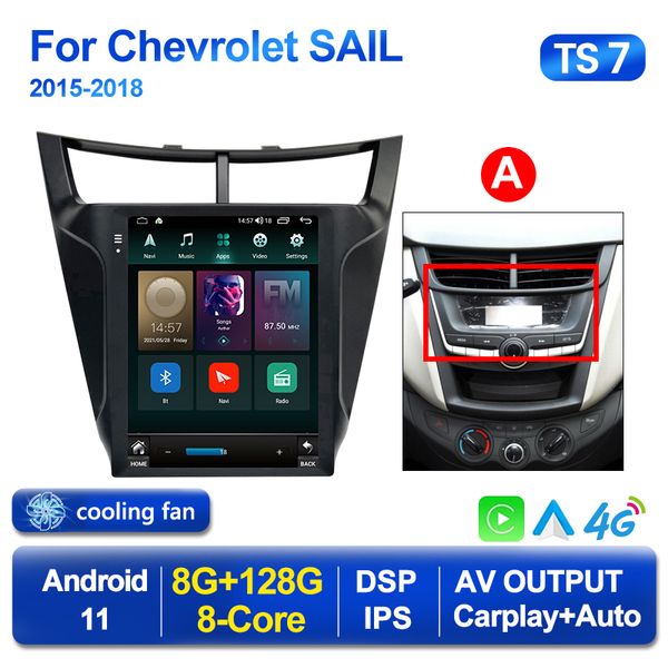 Android 11 Car DVD-радио-видео мультимедийный игрок для паруса Aveo 2015-2019 CarPlay Autoradio GPS Navigation 2din Bt