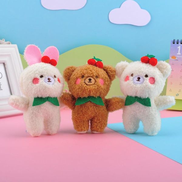 Portachiavi Stile Orso E Portachiavi Peluche Ciondolo Bambola Giocattolo Per Bambini Studente Scuola Regalo Portachiavi All'ingrossoPortachiavi PortachiaviPortachiavi