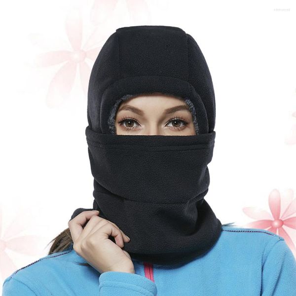 Bandane Scaldacollo Maschera Viso Scaldacollo reversibile in pile completo Ghette Ghetta per le orecchie Addensare Fazzoletto da collo Sciarpa antivento da ciclismo