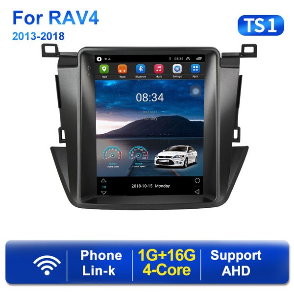 Android 11 Player Für Tesla Stil Auto dvd Radio Video Für Toyota RAV4 XA40 5 XA50 2012-2018 multimedia GPS Carplay Stereo BT