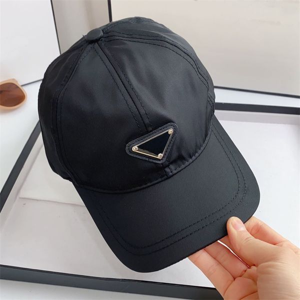 Boné de beisebol designer chapéu marca de luxo náilon casquette mulher bonés de beisebol masculino moda rua chapéus ajustáveis designers chapéu