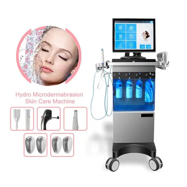 Ultraschall-Therapiegerät, Hydra-Dermabrasion, Tiefenreinigung, Entfernung von Mitessern, LED-Therapie, Gesichtsreinigung, BIO-Pflege, Akne-Entfernung, Hautreinigung, Schönheitsgerät