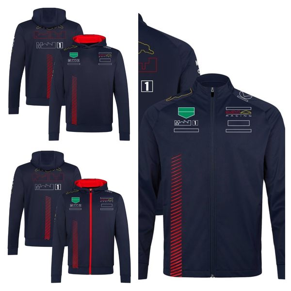 2023/2024 Herrenjacke Mantel Windjacke F1 Formel 1 Rennwagen Teambekleidung Neue Saison Fahrerbekleidung Serie Hoodie Benutzerdefinierter Mantel Fwxa