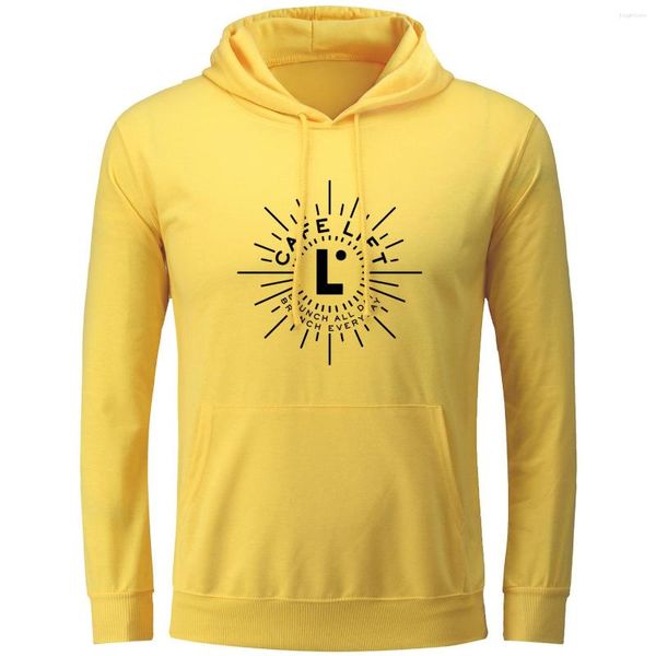 Felpe con cappuccio da uomo Cafe Lift Brunch All Day Men Boy Pullover Felpe per donna Ragazza Primavera Autunno Giacche casual Felpa con cappuccio Hip Hop Top