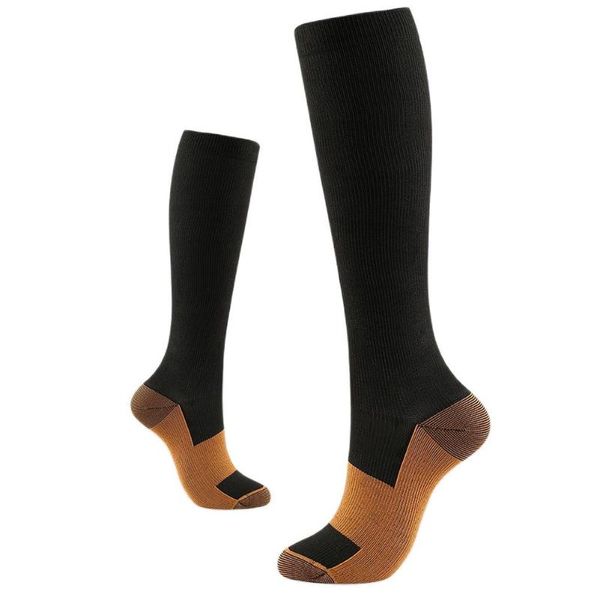 Sports Socks 5 pares meias de compressão homens mulheres anti-fatiga confortável promoção de circulação sanguínea Slimming