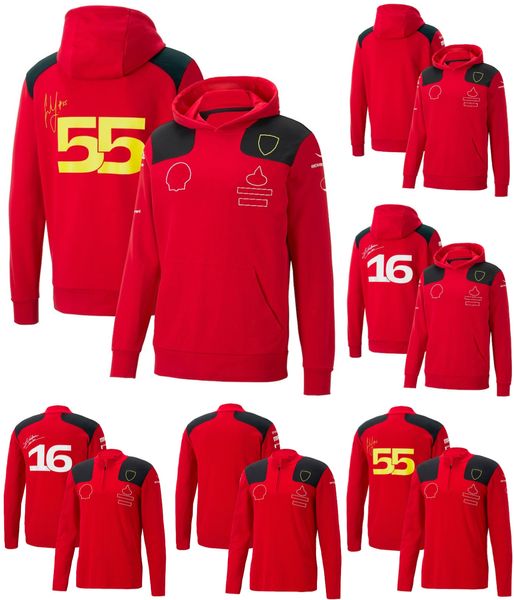 F1 Hoodie 2023 Yeni Formula One Team Hoodie Erkekler Men'in Sıradan Moda Kapşonlu Sweatshirt Aynı Stil Yarış Sürücüsü Üstleri Hayranlar Jersey Custom