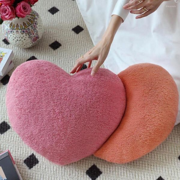 Cuscino Love Pillows Girl Bedroom Decor Fluffy Soft Hand Sofa Living Room IG Confession Holiday Gift Home Decoration