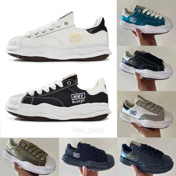 Maison Mihara Yasuhiro Top Designer Scarpe casual Maison Miharas Scarpe da ginnastica di tela di marca Uomo Donna Scarpe da ginnastica piatte con punta bassa Scarpe di marca Shell Head