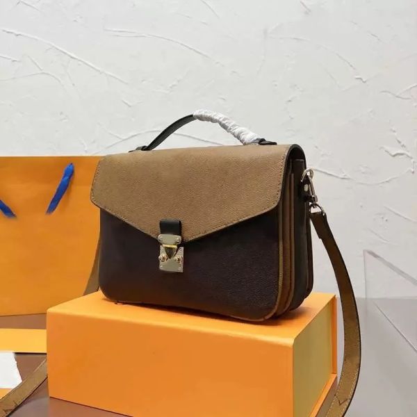 Luxustasche Einkaufstasche Designertaschen Prägeblumentasche Damentasche Handtasche Messenger Echtes Leder Elegante Schulter-Crossbody-Taschen Rucksäcke M41465 M40780
