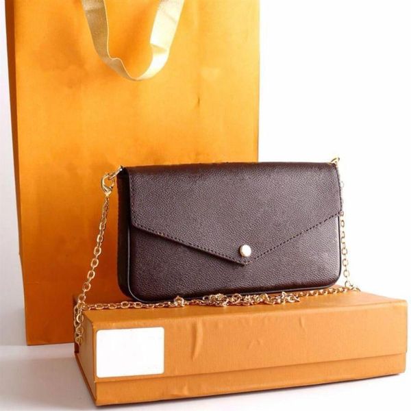 2020 New Newest handbags purses bags Fashion women Shoulder bags quality bag Size 21 11 2 cm Model 61276 with box335K