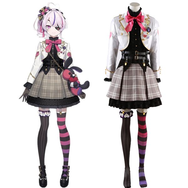 Nijisanji vtuber iluna maria marionette cosplay tem tema