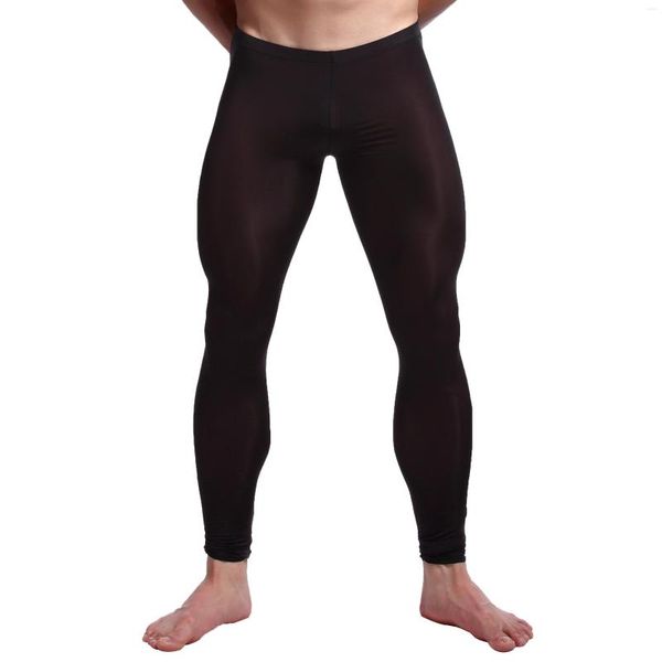 Pantaloni attivi Uomo Estate Yoga Leggings elastici traspiranti Slim Fit per uomo Palestra Danza Corsa Pantaloni da ciclismo Abbigliamento sportivo