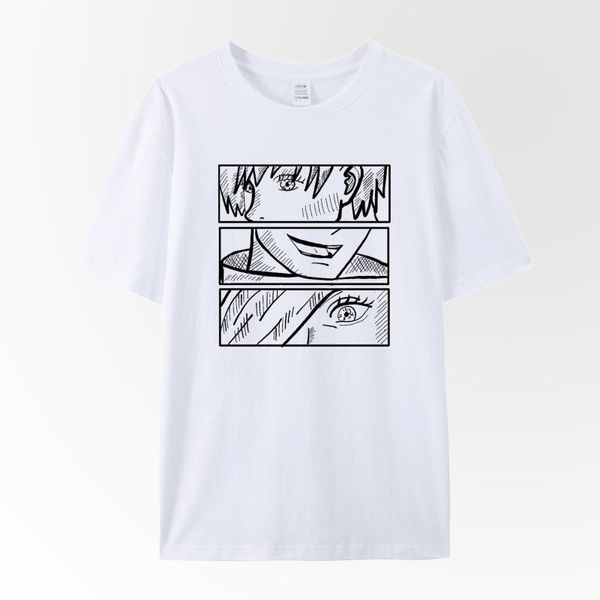 Camisetas masculinas Tarchia 2023 Men Camisetas Tee Top T-shirt Grande algodão de algodão curto Summer Graphic Casual Anime