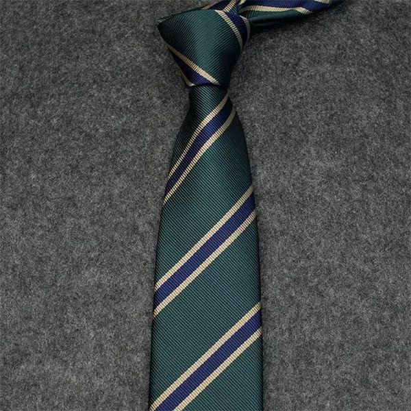 2023 Новые мужчины связывают модную шелковую галстук 100 Дизайнерский галстук Жаккард Классический тканый галстук