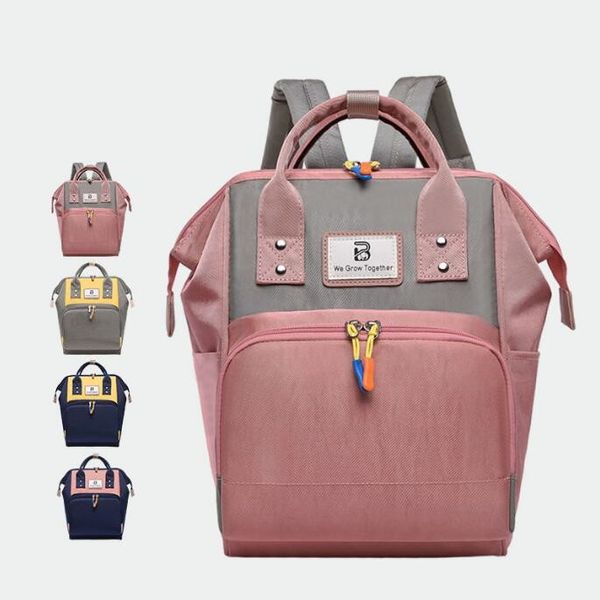 Borsa per pannolini per bambini impermeabile Zaino da viaggio per maternità Borsa per allattamento Borsa per mamma Borsa per passeggino di grande capacità per forniture per neonati mamma