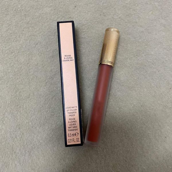 Marka Lipgloss Sıvı Mat Dudak Renk Transfer Kanıtı Ruj