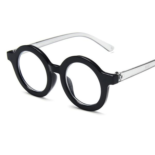 Óculos de sol crianças unissex redonda anti -azul com óculos leves molduras meninos ultraleveyewear meninas pc Óculos