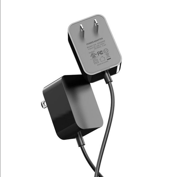 Adaptador de energia carregadores de suprimentos UL Certificado FCC US Plug 24W 12V 1A 2A AC DC Switching 5521 5525 Dicas