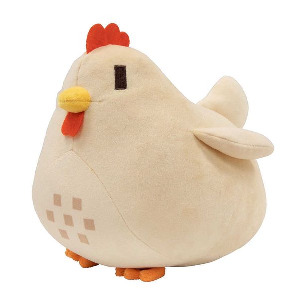 20см Stardew Valley Chicken Plush милая цыпочка мягкая подушка звезда роса игра фаршированная кукольная плюшевая игрушка для детей