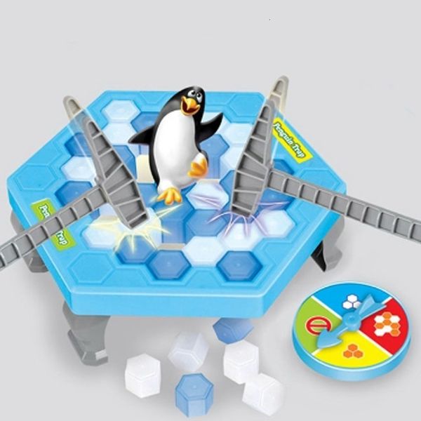 Neuheit Spiele Lustige Trap Interactive Die Eltern-Kind-Tisch-Unterhaltung Indoor Brettspiel Ice Breaking Save Toys Kid Weihnachtsgeschenke 230216