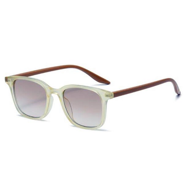 Moda popüler tasarımcı erkek suncloud güneş gözlüğü klasik vintage trend kare kalın plaka gözlükleri avangard kalça tarzı gözlük