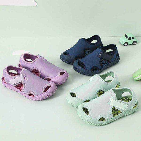 Sandalen Sommer Kinder Sandalen Jungen Atmungsaktive Strand Sportschuhe Mädchen Mode Mintgrün Coole Sandalen Baby Weiche Funktionsschuhe