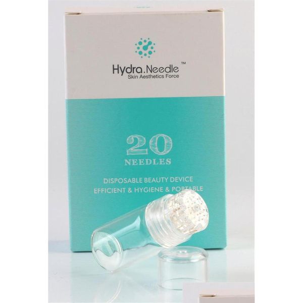 Beauty Microneedle Roller Matic Hydra Needle 20 Flasche Aqua Micro Channel Mesotherapie Gold Fine Touch System Derma Stamp Drop Delive Dhvhi