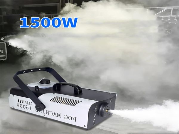 2PCS DMX Smoke Machine 1500W Fog HAZER MACHINE PARA DJ DISCO BAR EMPRONHA COM CONTROLO DE REMOTO