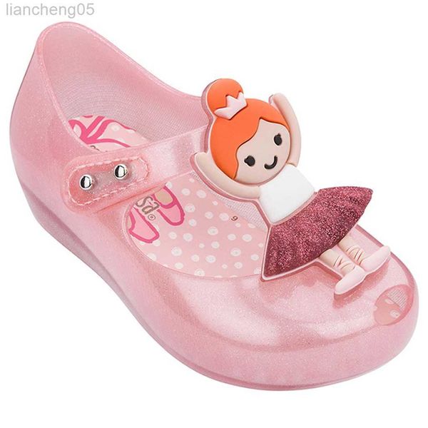 Sandalen Mini Mlsa Kinder Schuhe Ultragirl Ballett Klassische Cartoon Sommer Gelee Schuh Rutschfeste Kinder Kleinkind 2021 Strand für Mädchen sandalen W0217