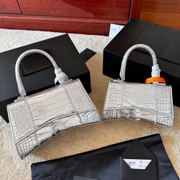 Mulheres gostosas Bolsas de crocodilo Bolsas de noite Bolsas de ombro Designers Bolsas femininas de corpo cruzado Jacaré Bolsas de luxo crossbody Bolsas de mão com letras top de lantejoulas