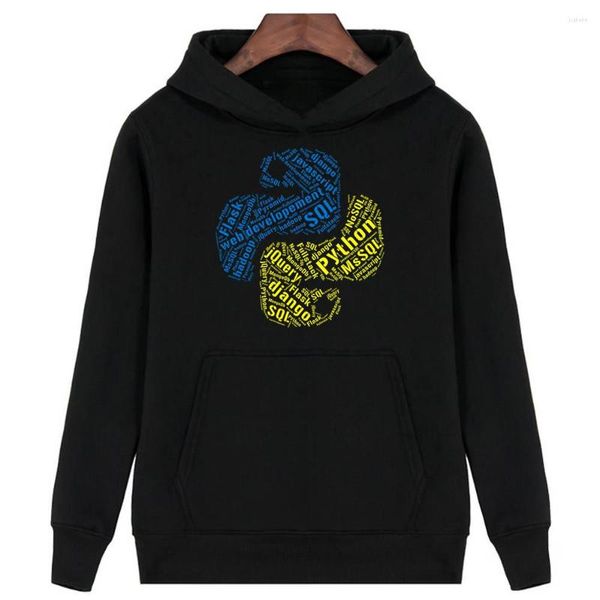 Men's Hoodies Python Developer Programador Programador de Programador Codel