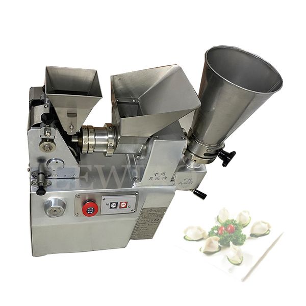 Gyoza Spring Roll Empanada Samosa Making Machine autom￡tica Samosa fabricante 3600pcs/h M￡quina de inv￳lucro de bolinho de a￧o inoxid￡vel