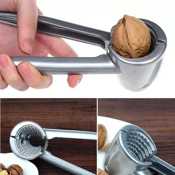 Ferramentas de sublimação Multifunction Crack amêndoa nozes Pecan Pecan Hazelnut Filbert Nut Cozk Kitchen Dutcracker Shell Clip Ferramenta Plier Cracker BB0218