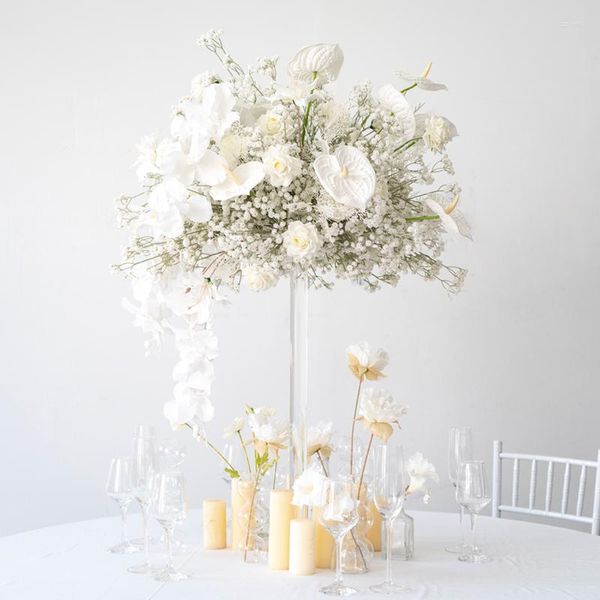 Декоративные цветы 35/45/50 см искусственный цветочный стол.