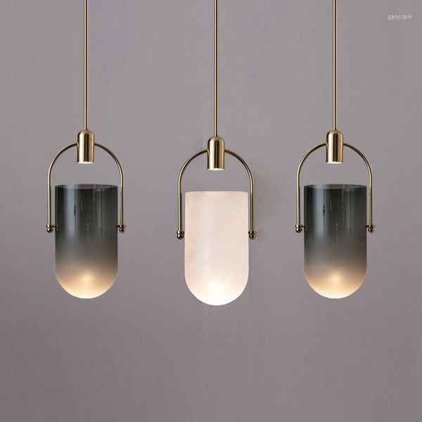 Kolye lambalar lamba topu avize elmas ışığı modern cam tavan dekorasyon parıltısı süspansiyon lüks tasarımcı