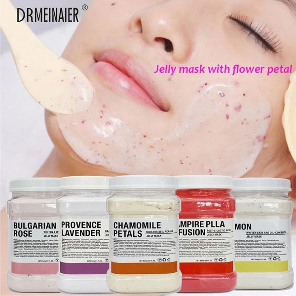 Itens de beleza 650g Jelly Face Mask Powder para facial DIY Hydro Jelly Mask retirar o produto do tratamento da pele facial