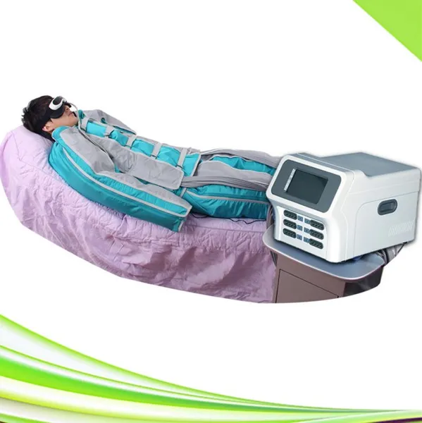 Máquina de presoterapia drenagem de linfonoda de linfonoda prensa traje de spa profissional massagem corporal da perna de salão